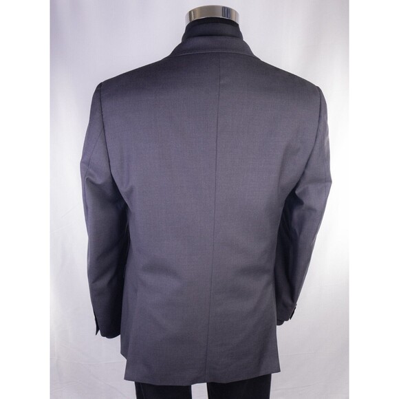 Michael Bastian 100% Wool Gray Blazer Sport Coat Suit Jacket 40R Two Button EUC - Picture 8 of 14